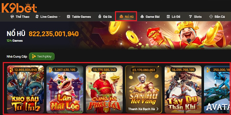 Hướng dẫn cách chơi nổ hũ K9BET Hướng dẫn cách chơi nổ hũ K9BET