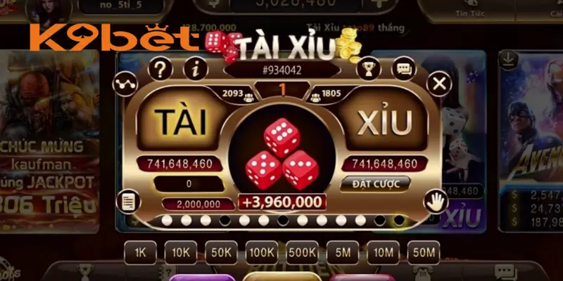 Hướng dẫn cách thức tham gia chơi Tài Xỉu tại nhà cái K9BET. Hướng dẫn cách thức tham gia chơi Tài Xỉu tại nhà cái K9BET.