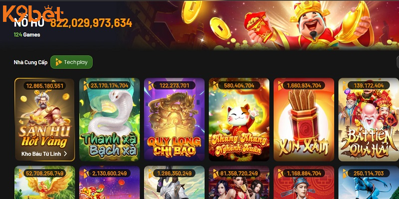 Kho game nổ hũ K9BET đẳng cấp Kho game nổ hũ K9BET đẳng cấp