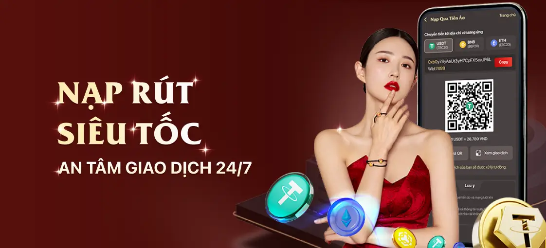 Nạp rút siêu tốc K9BET